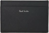 Paul Smith Black Signature Stripe Balloon Print Card Holder In 79 Blacks