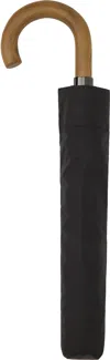 Paul Smith Black Signature Stripe Border Compact Umbrella In 92a Multicolour