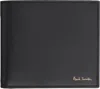 Paul Smith Stripe Interior Billfold Wallet Black