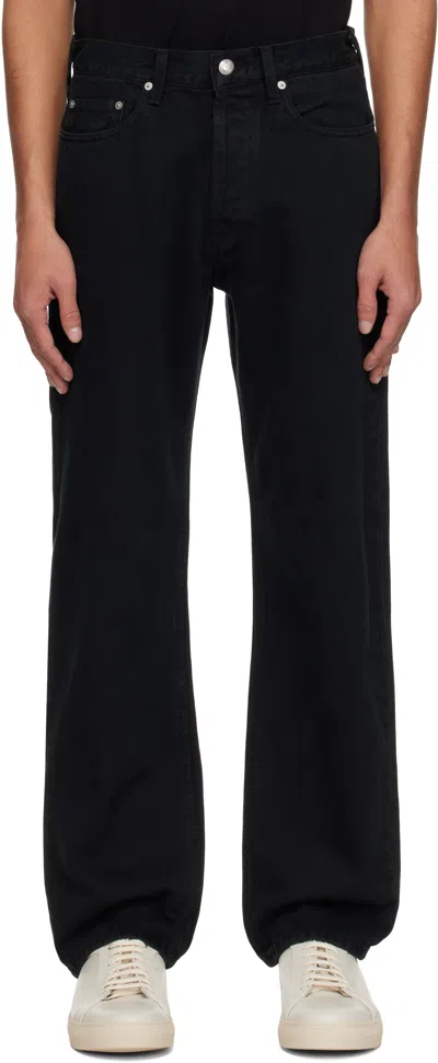 Paul Smith Black Straight-fit Jeans In 79 Black