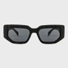 Paul Smith Black Stripe 'kennet' Sunglasses In Black