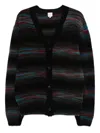 Paul Smith Button Thru Cardigan In Multi