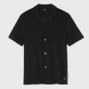 Paul Smith Black Towelling Lounge Shirt