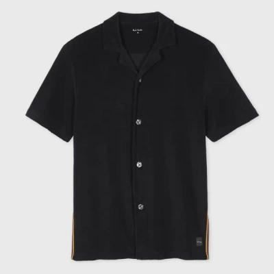 Paul Smith Black Towelling Lounge Shirt