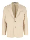 Paul Smith Tailored Suit Jacket Button Cuffs In Orange