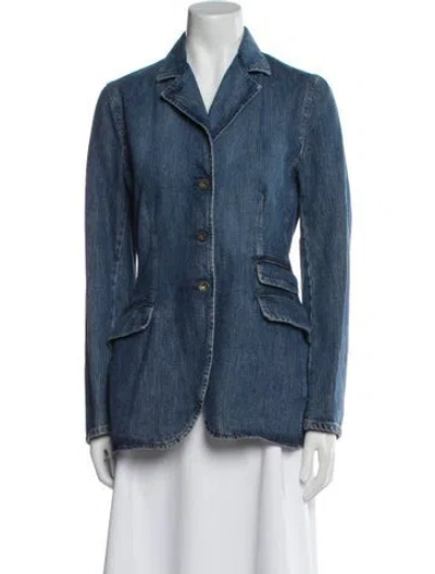 Pre-owned Paul Smith Blazer In Blue