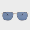 Paul Smith Blue And Gold 'halsey' Sunglasses Metallics In Metallics