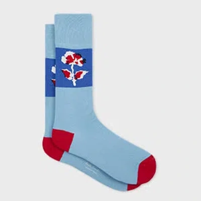 Paul Smith Blue 'bohemia' Socks