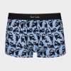 Paul Smith Blue 'cat' Print Boxer Briefs In Blue