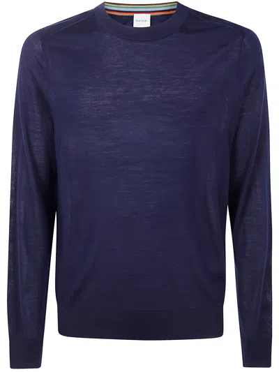 PAUL SMITH PAUL SMITH BLUE CLOTHING SWEATERS