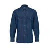 Paul Smith Blue Cotton Denim In Blue