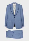 Paul Smith Blue Fresco Wool Suit In Blue