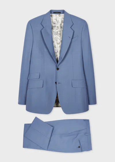 Paul Smith Blue Fresco Wool Suit