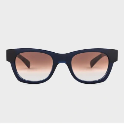 Paul Smith Blue Havana 'highgate' Sunglasses Multicolour