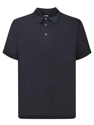 PAUL SMITH BLUE INTERLOCK PIQUET POLO SHIRT