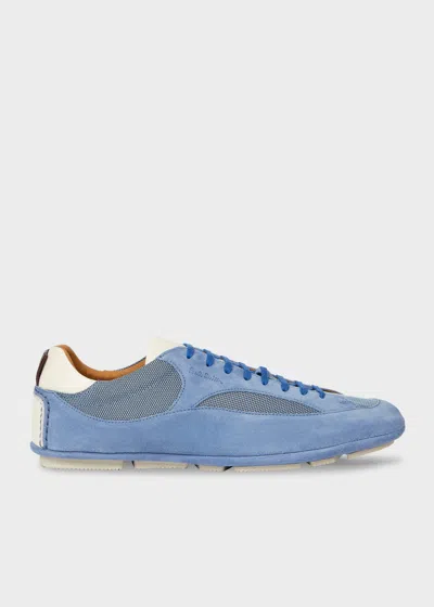 Paul Smith Marini Mesh-panel Sneakers In Blue