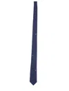 Paul Smith Navy Dot Rabbit Tie In Blue