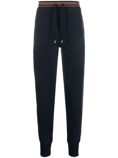 PAUL SMITH BLUE SLIM FIT TROUSERS