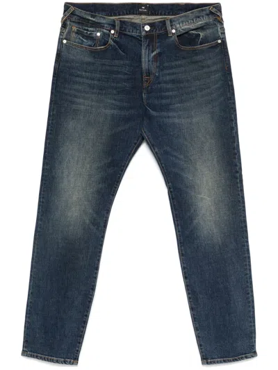PAUL SMITH BLUE STRAIGHT LEG JEANS