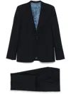 Paul Smith Blue Wool Blend Suit