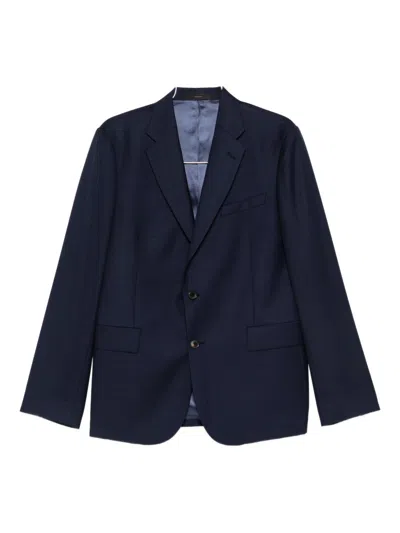 Paul Smith Blue Wool Suit