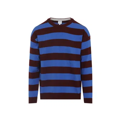 PAUL SMITH BOLD STRIPED WOOL BLEND KNITWEAR