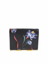 Paul Smith Pacific Rose Printed Shoulder Bag In Negro