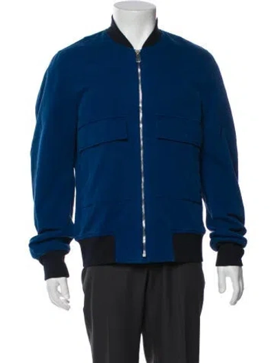 Pre-owned Paul Smith Bomber Jacket In Blue