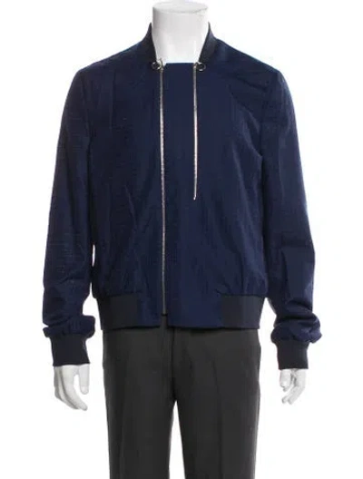 Pre-owned Paul Smith Bomber Jacket W/ Tags In Blue