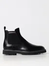 Paul Smith Black Leather 'argo' Boots In Schwarz
