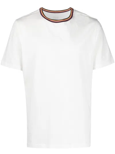PAUL SMITH PAUL SMITH BORDEDE SHORT SLEEVES T-SHIRT