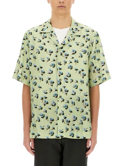 Paul Smith Bowling Shirt In Multicolour