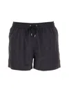 Paul Smith Black Artist Stripe Trim Swim Shorts