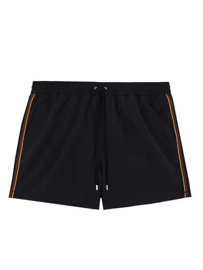 Paul Smith Boxer Swimsuit In Black
