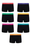 Paul Smith Confezione Da Sette Boxer In Black