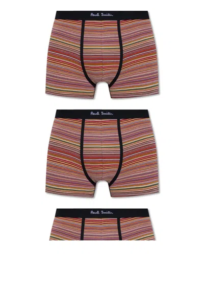 PAUL SMITH PAUL SMITH BRANDED BOXERS 3-PACK