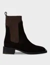 Paul Smith Womens Shoe Matola Dark Brown Suede In Brown
