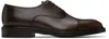 Paul Smith Brown Balthazar Oxfords In 69 Brown