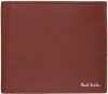 PAUL SMITH BROWN BIFOLD WALLET