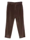 Paul Smith Straight-leg Trousers In Brown