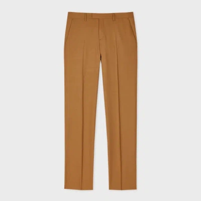 Paul Smith Brown Fresco Wool Trousers