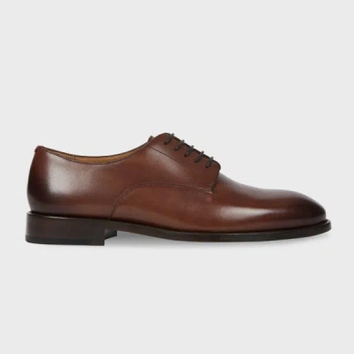 Paul Smith Brown Leather 'jason' Shoes