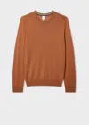 Paul Smith Merino Wool Sweater In Brown