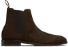 Paul Smith Brown Suede Lawson Chelsea Boots In 68 Brown