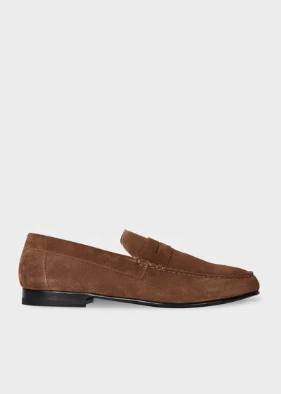 Paul Smith Brown Suede 'sellers' Loafers