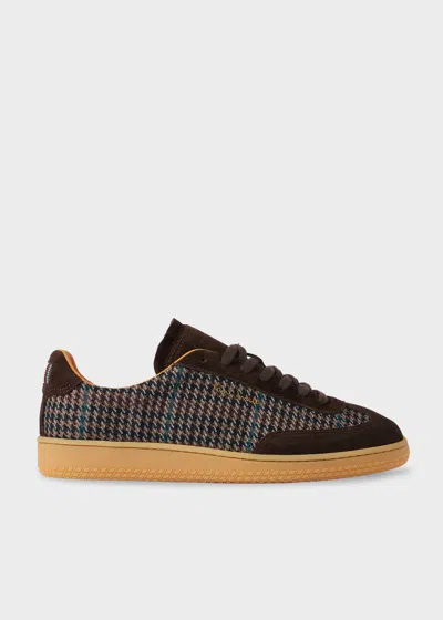 Paul Smith Brown Tweed 'como' Trainers