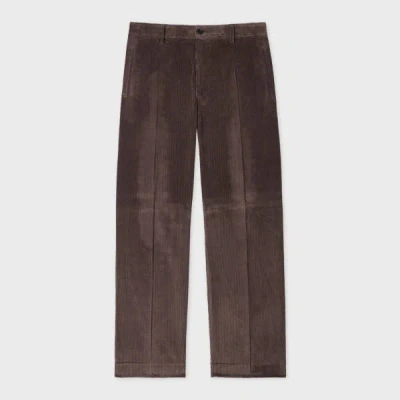 Paul Smith Brown Two-tone Corduroy Trousers