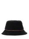Paul Smith Signature Stripe Hat In Black