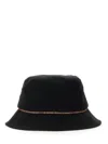 Paul Smith Signature Stripe Hat In Black