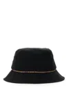Paul Smith Signature Stripe Hat In Black